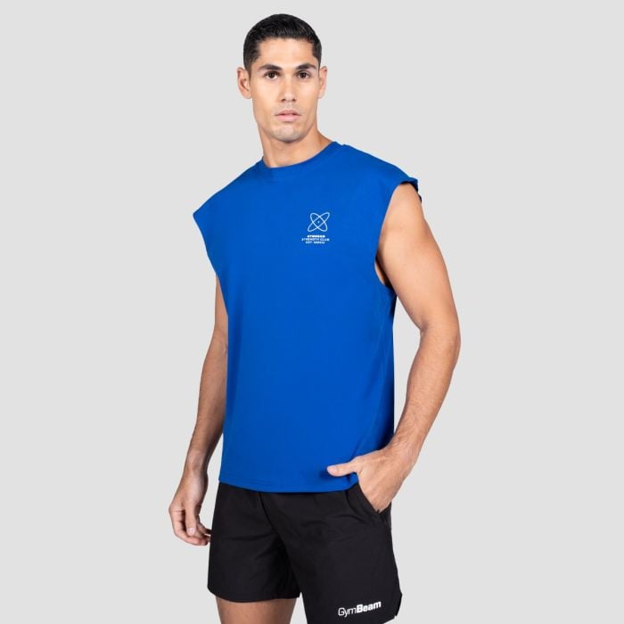 Discipline Tanktop in Blue - GymBeam XXL