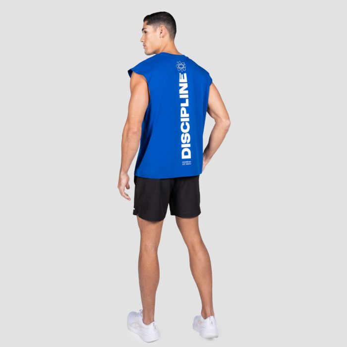 Discipline Tanktop in Blue - GymBeam XXL