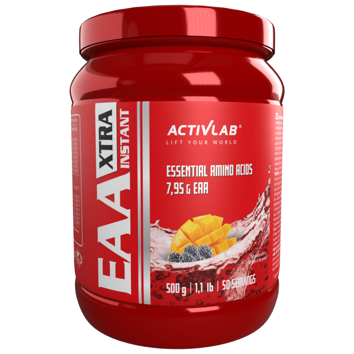 EAA Xtra Instant - ActivLab 500 g - strawberry raspberry
