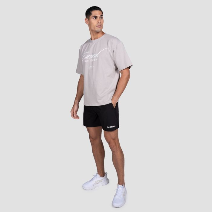 Earned T-Shirt in Gray - GymBeam XXL
