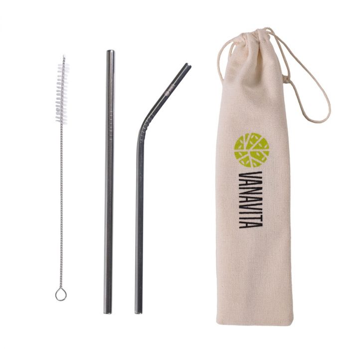 Edelstahl-Strohhalme - VanaVita single_variant