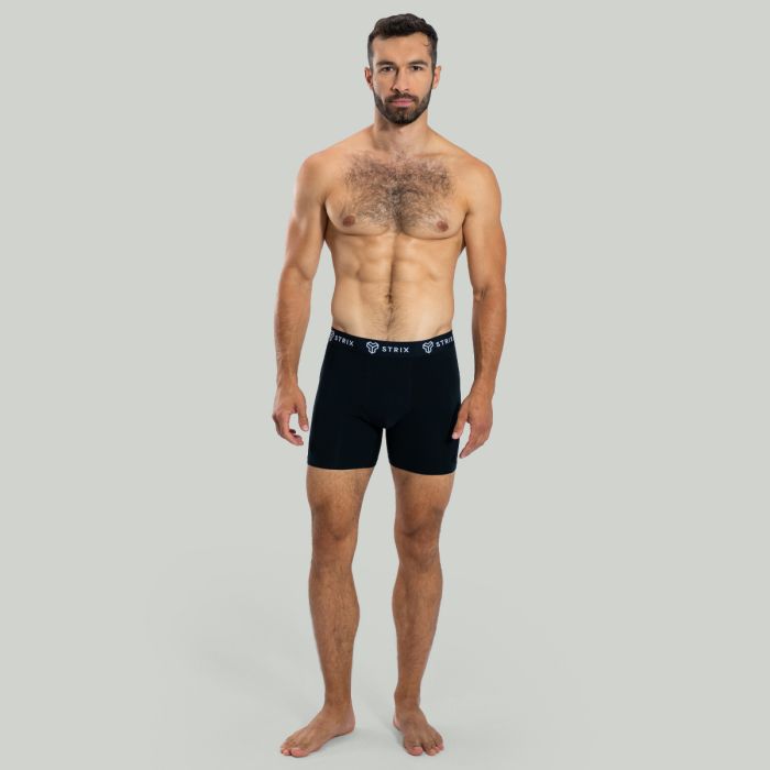 Essential Boxershorts für Männer 2er-Pack in Black - STRIX XXL
