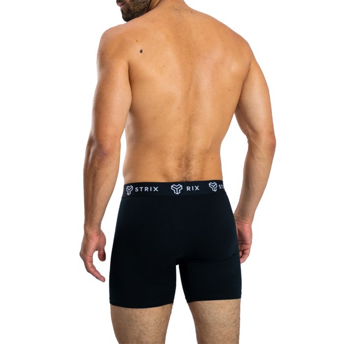 Essential Boxershorts für Männer 2er-Pack in Black - STRIX XXL