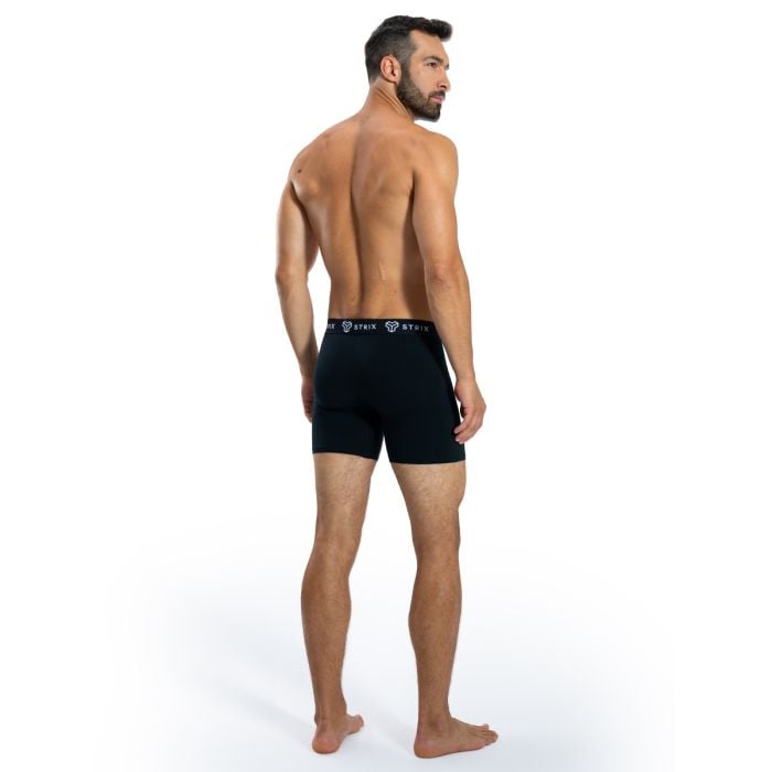 Essential Boxershorts für Männer 2er-Pack in Black - STRIX XXL