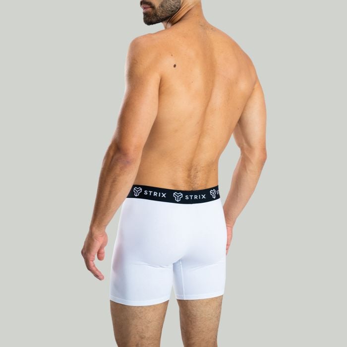 Essential Boxershorts für Männer 2er-Pack in White - STRIX M