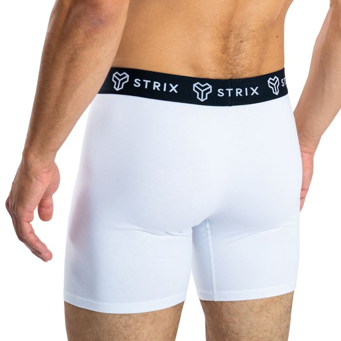 Essential Boxershorts für Männer 2er-Pack in White - STRIX M