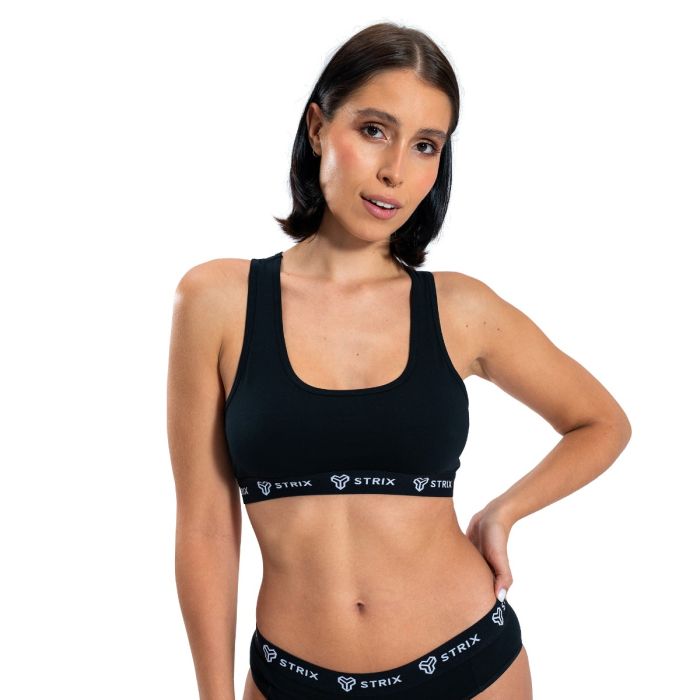 Essential Bralette BH in Black - STRIX XL