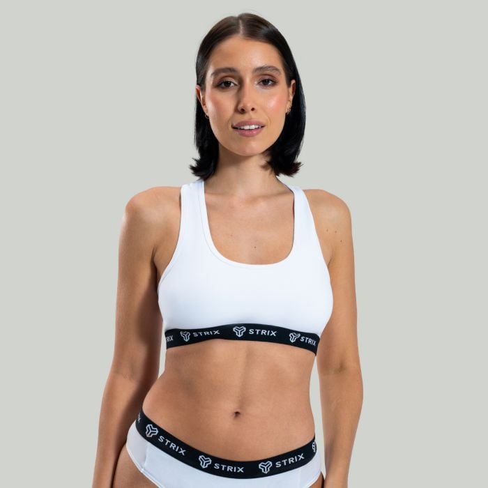 Essential Bralette BH in White - STRIX M