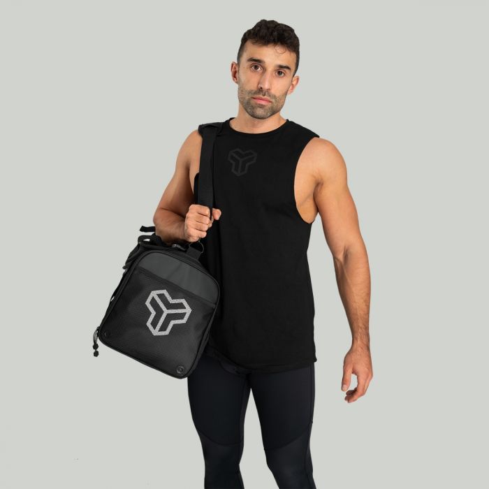 Essential Cut-Off Tank Top in Black - STRIX XXL