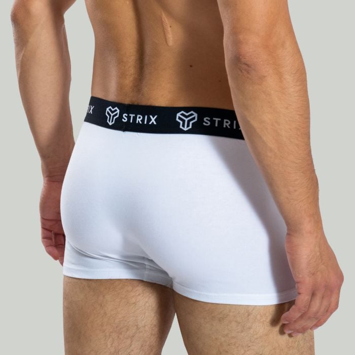 Essential Trunks Boxershorts für Männer 2er-Pack in White - STRIX XL