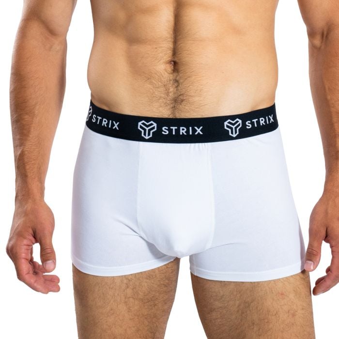 Essential Trunks Boxershorts für Männer 2er-Pack in White - STRIX XL
