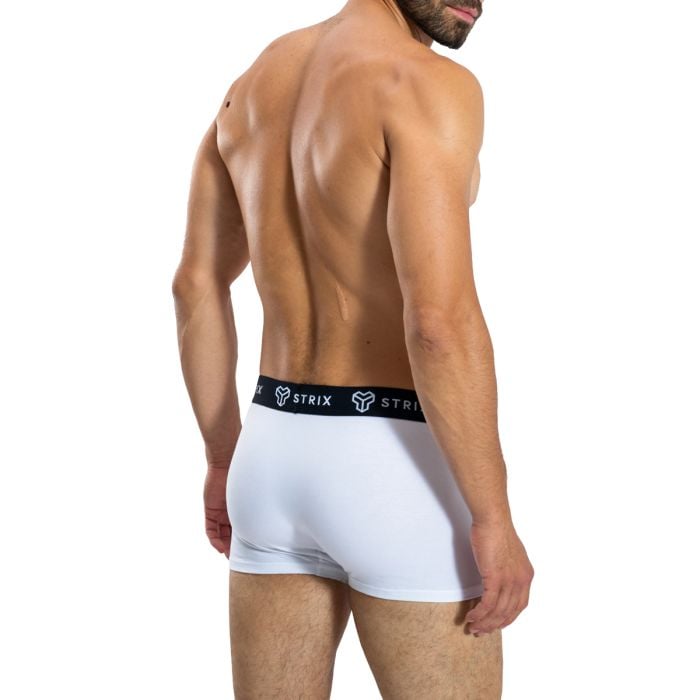 Essential Trunks Boxershorts für Männer 2er-Pack in White - STRIX XL