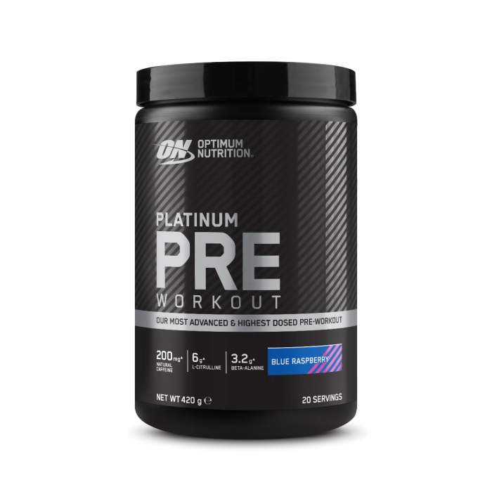 PLATINUM Pre Workout - Optimum Nutrition 420 g - blaue Himbeere
