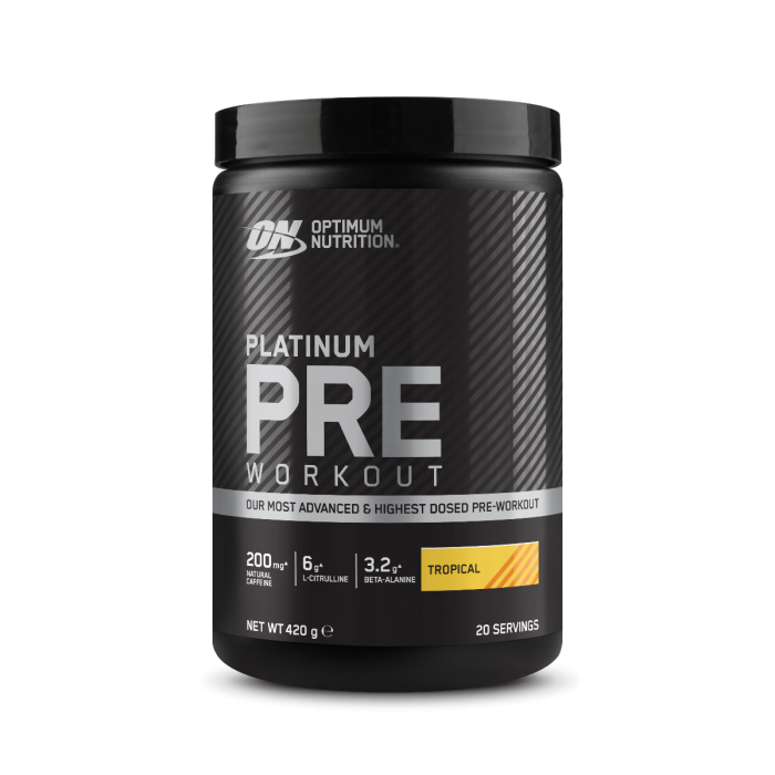 PLATINUM Pre Workout - Optimum Nutrition 420 g - blaue Himbeere