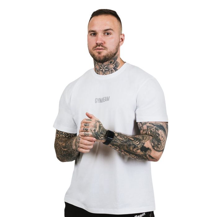 FIT T-Shirt in White - GymBeam M