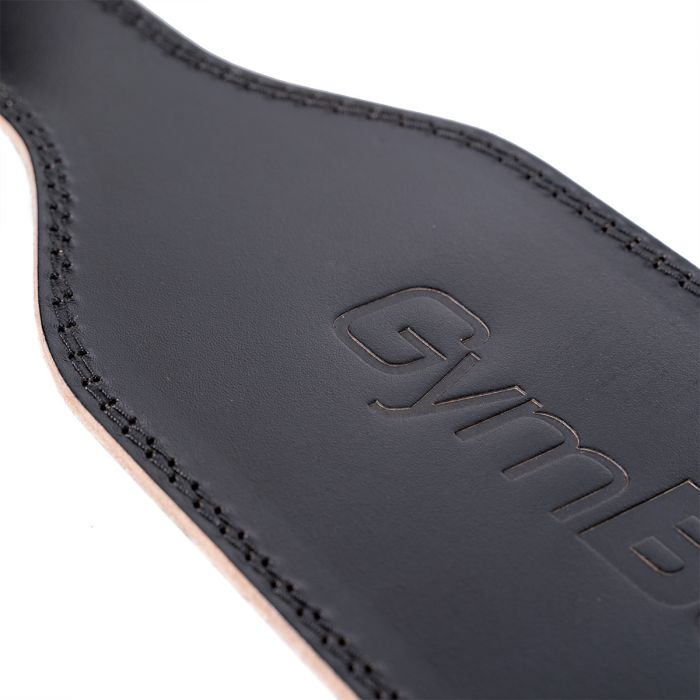 Gewichthebergürtel aus Vollleder in Black - GymBeam XXL