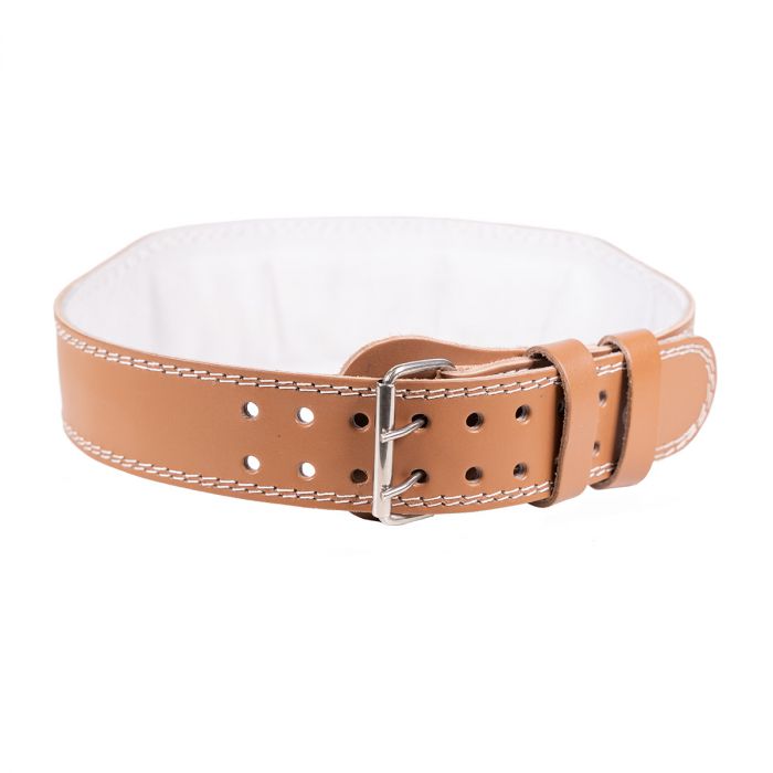 Gewichthebergürtel aus Vollleder in Brown - GymBeam M