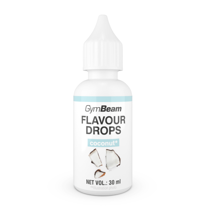 Flavor Drops - GymBeam 30 ml - Kokos
