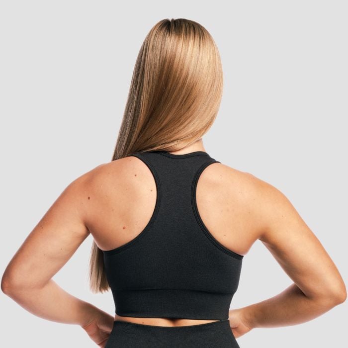 FLO Sports Bra Graphite - GymBeam L