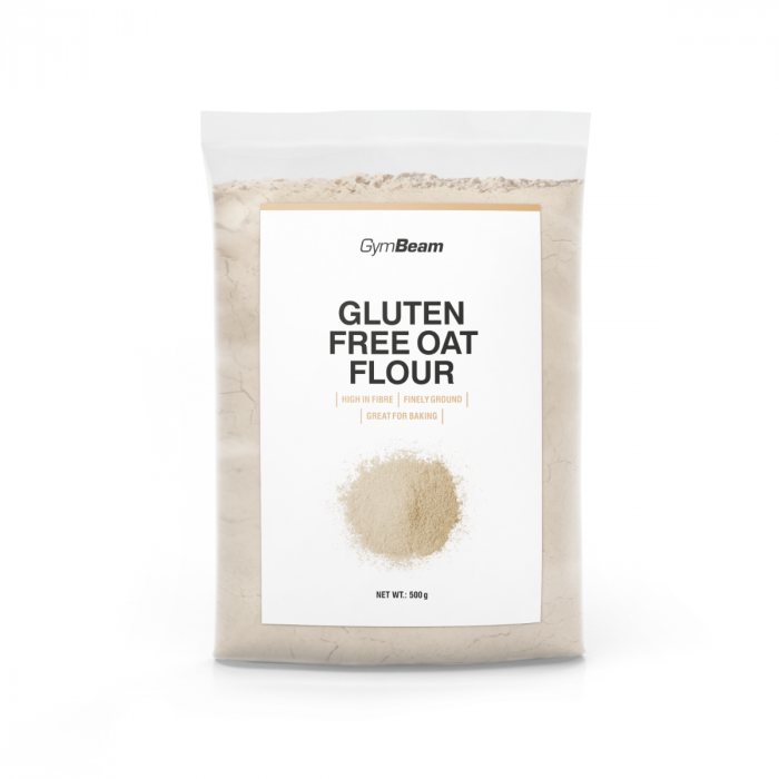 Glutenfreies Hafermehl - GymBeam 500 g