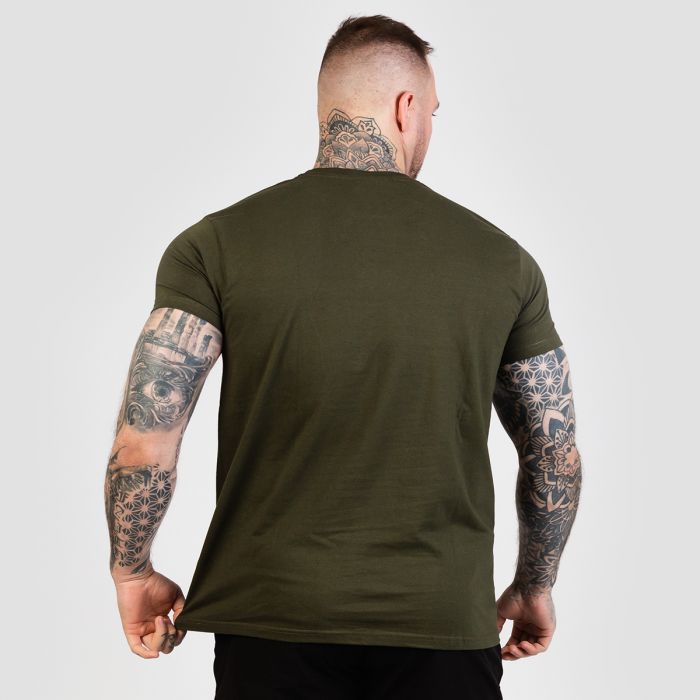 Grow T-shirt Military Green - GymBeam L