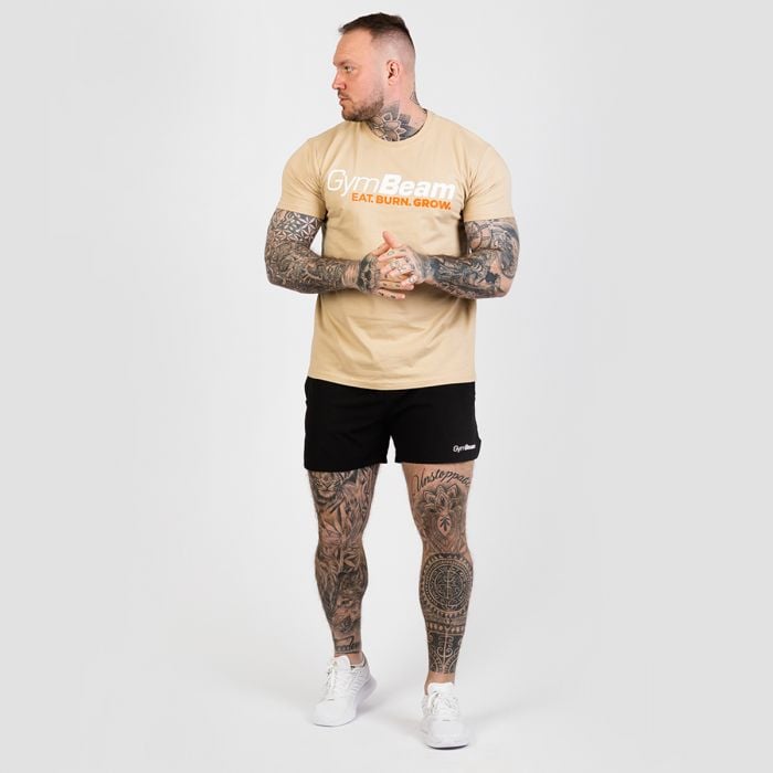 Grow T-Shirt Sand - GymBeam L