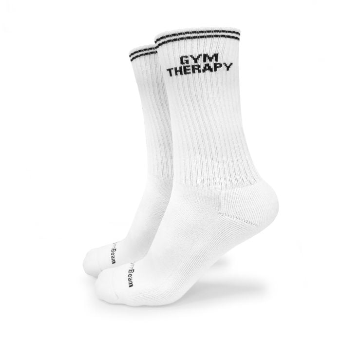 Gym Therapy Socks White - GymBeam M