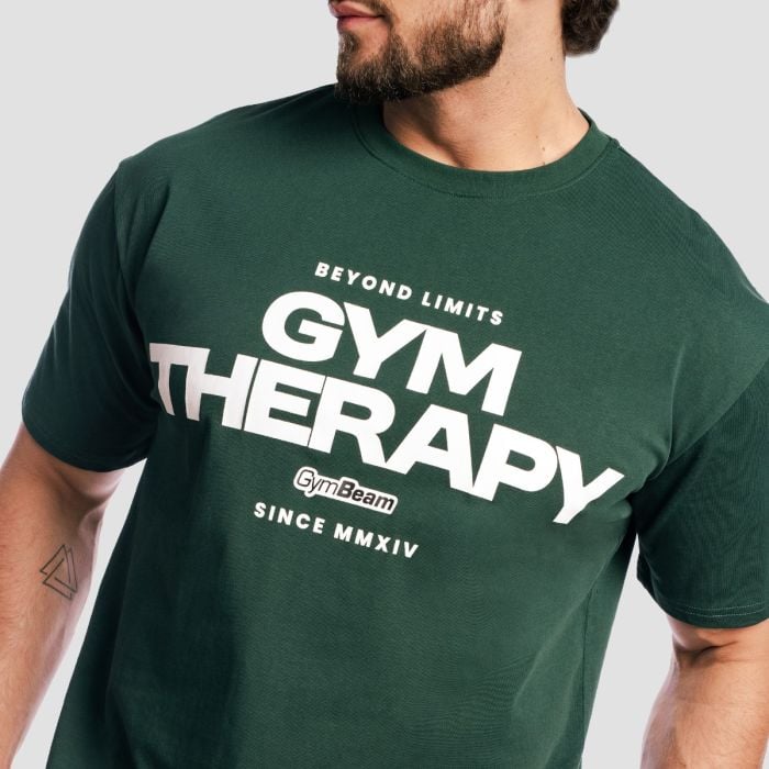 Gym Therapy T-Shirt in Forest - GymBeam XXL