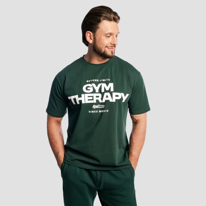 Gym Therapy T-Shirt in Forest - GymBeam XXL