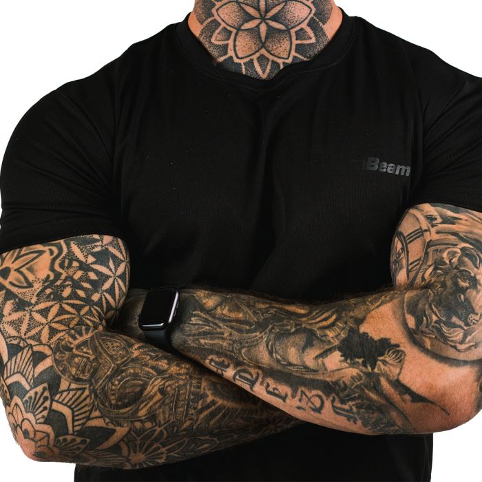 TRN T-Shirt für Männer in Black - GymBeam L