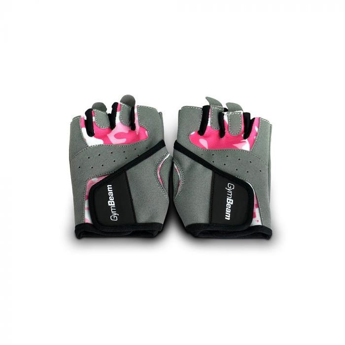 Fitnesshandschuh für Frauen Camo Pink - GymBeam S