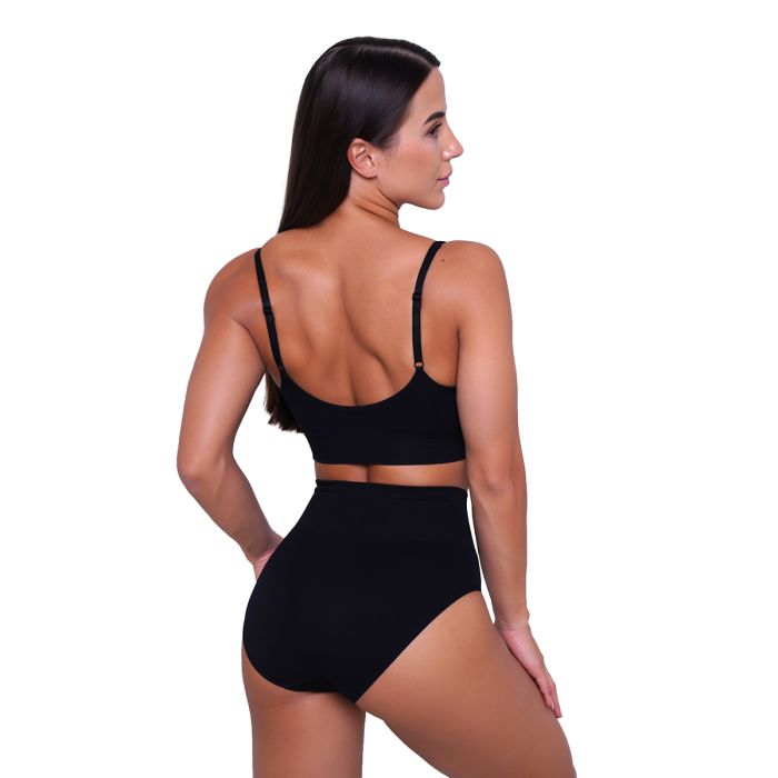 Highrise Slips im 2er-Pack in Black - GymBeam XS
