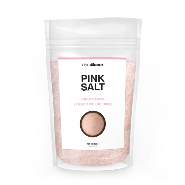 Pinkes Salz - fein - GymBeam 500 g