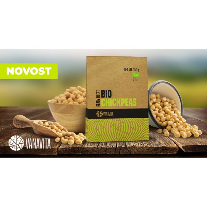 Bio-Kichererbsen - Ready to Eat - VanaVita 150 g