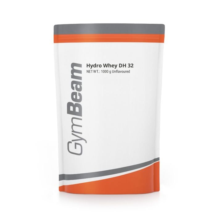 Hydro Whey DH 32 Protein - GymBeam 1000 g - ohne Geschmack
