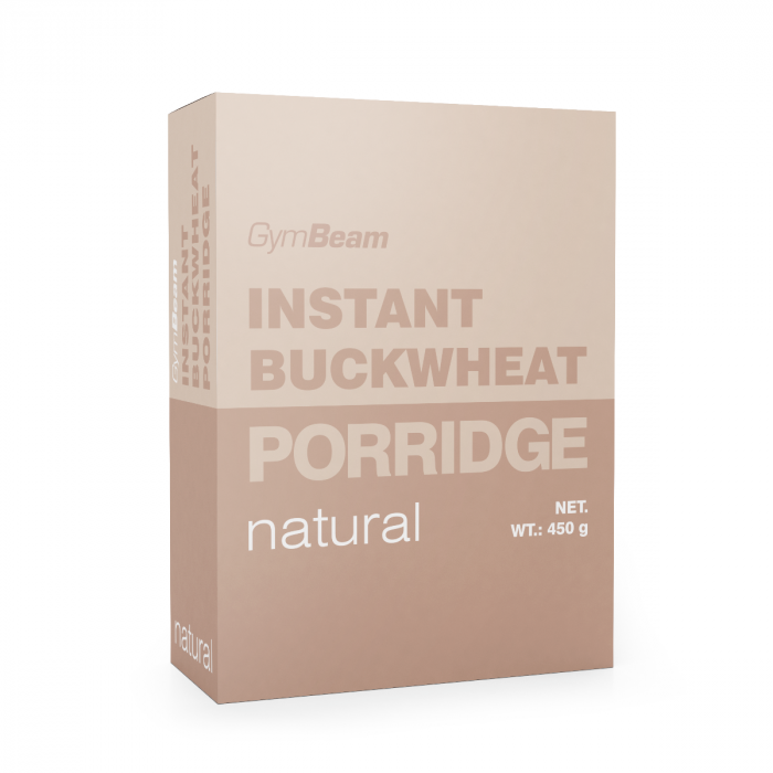 Instant-Buchweizen-Porridge – GymBeam 450 g - ohne Geschmack