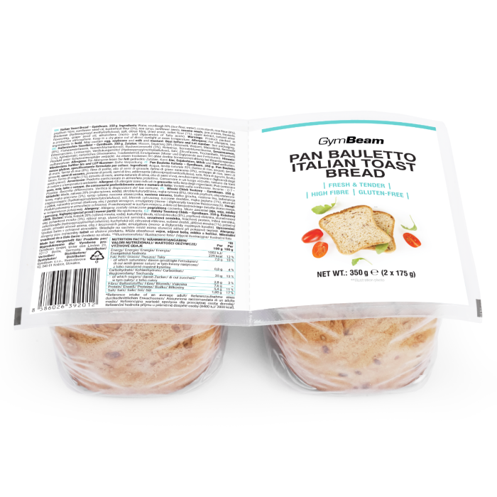 Italienisches Toastbrot - GymBeam 350 g