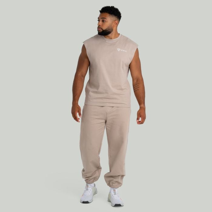 Jogginghose in Taupe - STRIX M