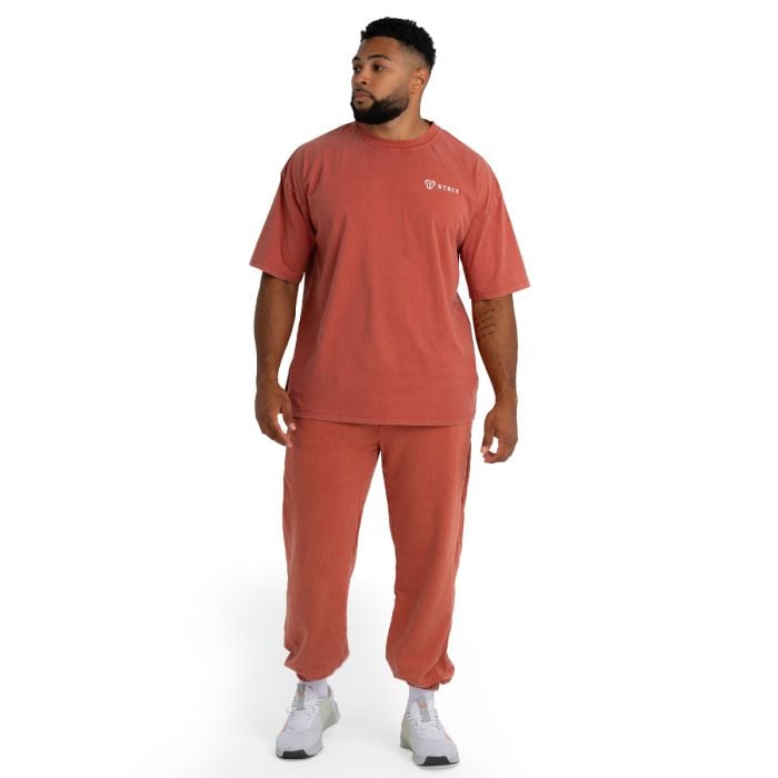 Jogginghose in Washed Terra - STRIX XL