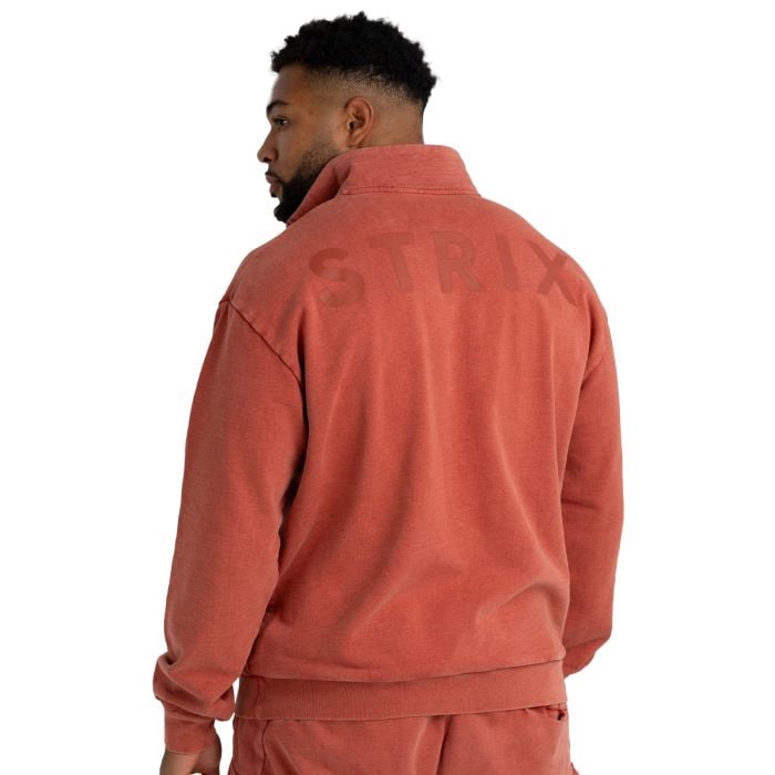 Pullover in Washed Terra - STRIX L