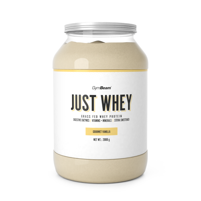 Just Whey Protein aus Weidehaltung - GymBeam 1000 g - Vanilleeis - 00
