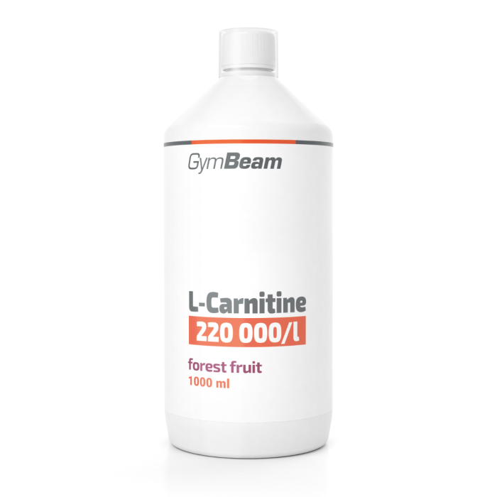 L-Carnitin - GymBeam + Geschenke 500 ml - tropical fruit