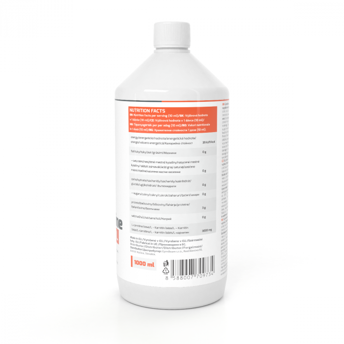 L-Carnitin - GymBeam 1000 ml - Waldfrüchte
