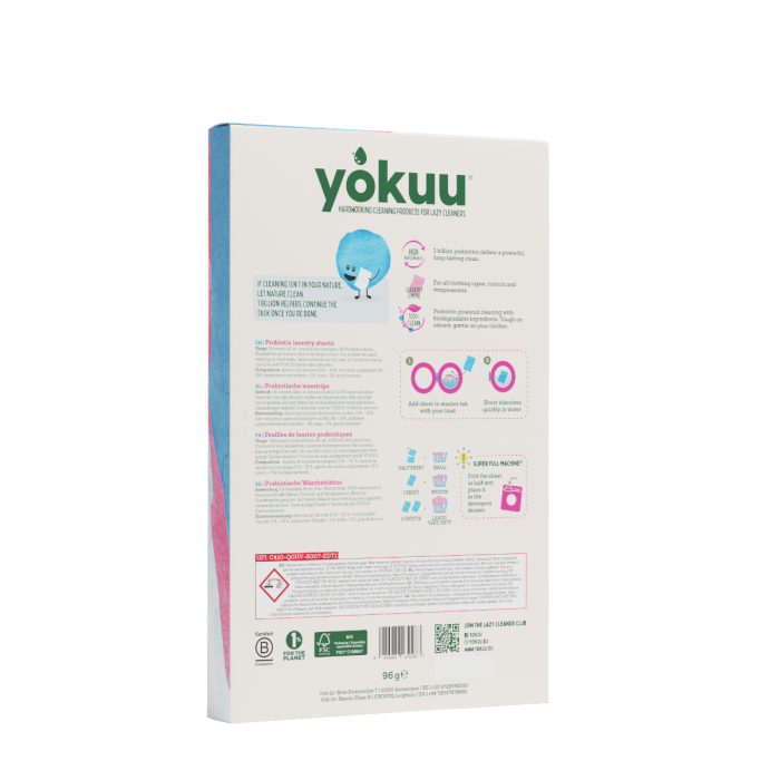 Laundry Sheets Zero Scent - Yokuu single_variant