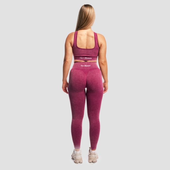 LIFT Nahtloser Sport-BH in Plum - GymBeam XL