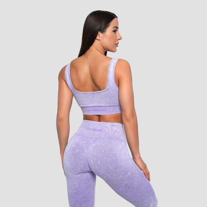 Lift Seamless Sports Bra Violet - GymBeam S