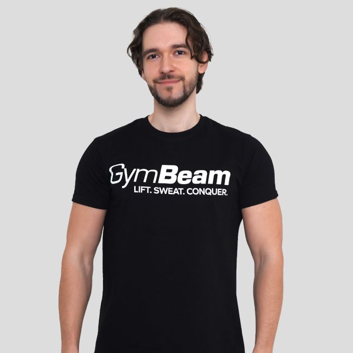 Lift T-Shirt in Black - GymBeam XXXL