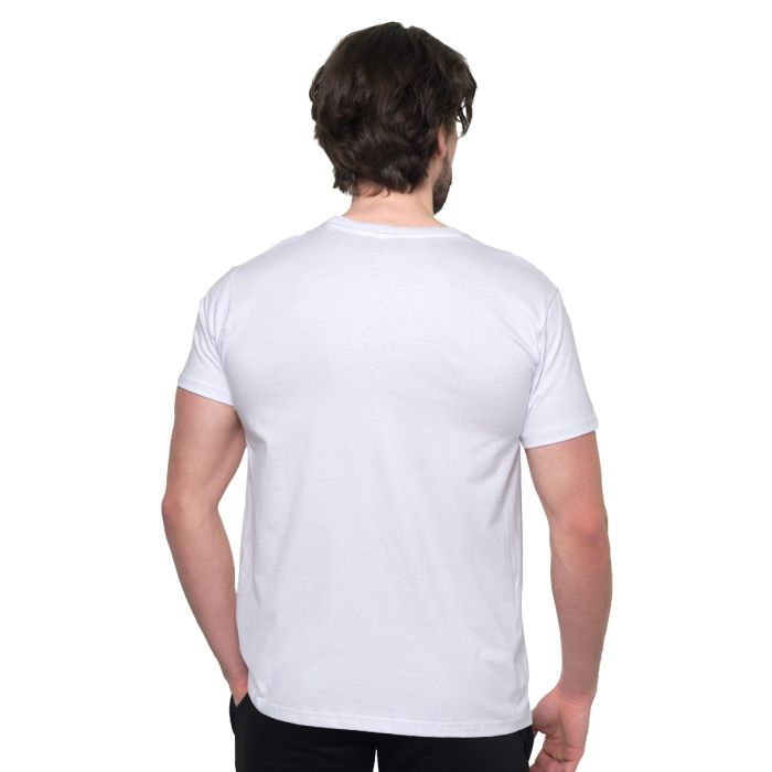Lift T-Shirt in White - GymBeam XXXL