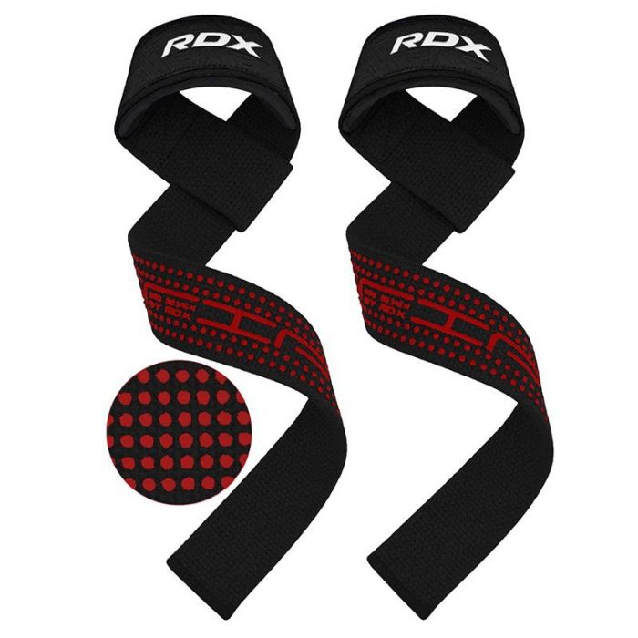 Lifting Cotton Gel Straps S4 Black - RDX Sports single_variant