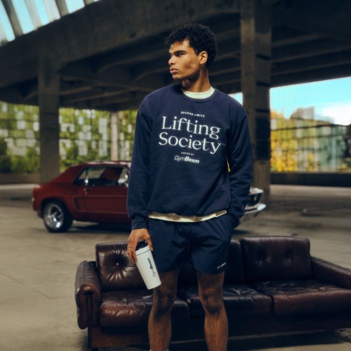 Lifting Society Sweatshirt Nightfall - GymBeam XL